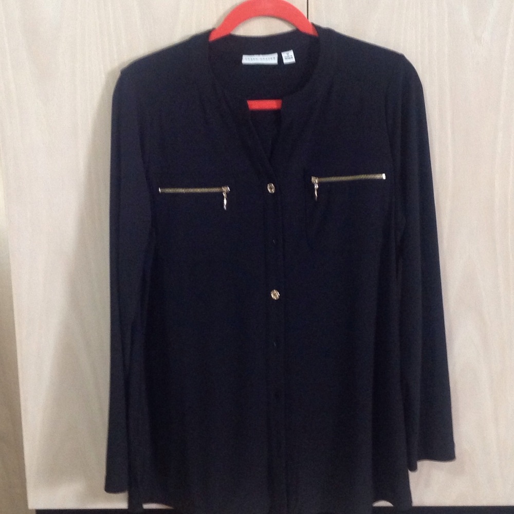 Susan Graver Liquid Knit Cardigan